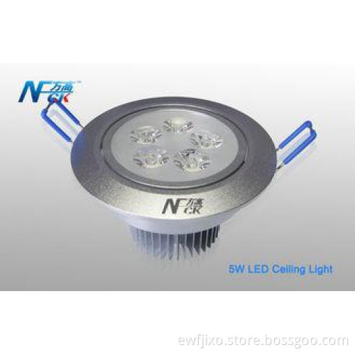 High Efficiency 5w / 7W / 9W LED Recessed Ceiling Lights Fo